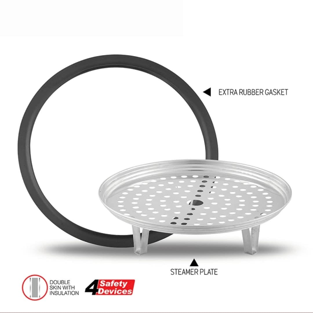 Alpha Stainless Steel Cooker double heavy weight