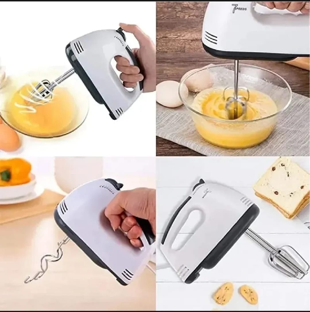 Electric Egg Beater Machine Hand Mixer Handheld Cake Egg Beater Cream Blender Cake Baking Tool