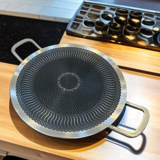 Imported  Laser Coating Tawa 34cm