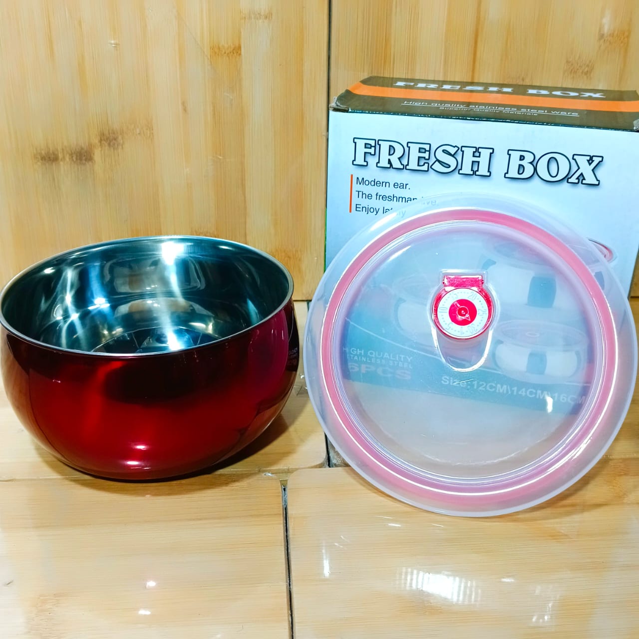 3 pcs stainless  colour bowl set